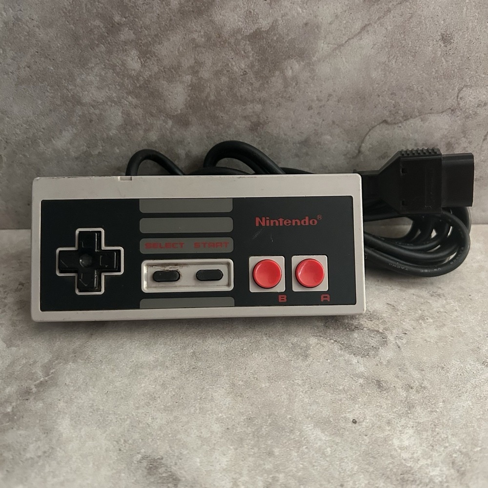 Original Nintendo Brand NES Controller OEM Official CLEANED + TESTED NES-004